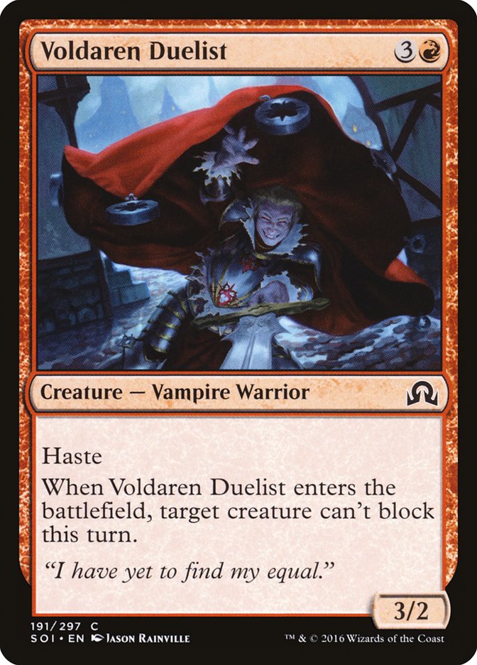 Voldaren Duelist [Shadows over Innistrad] - Magic: The Gathering - Card Brawlers | Quebec | Canada |