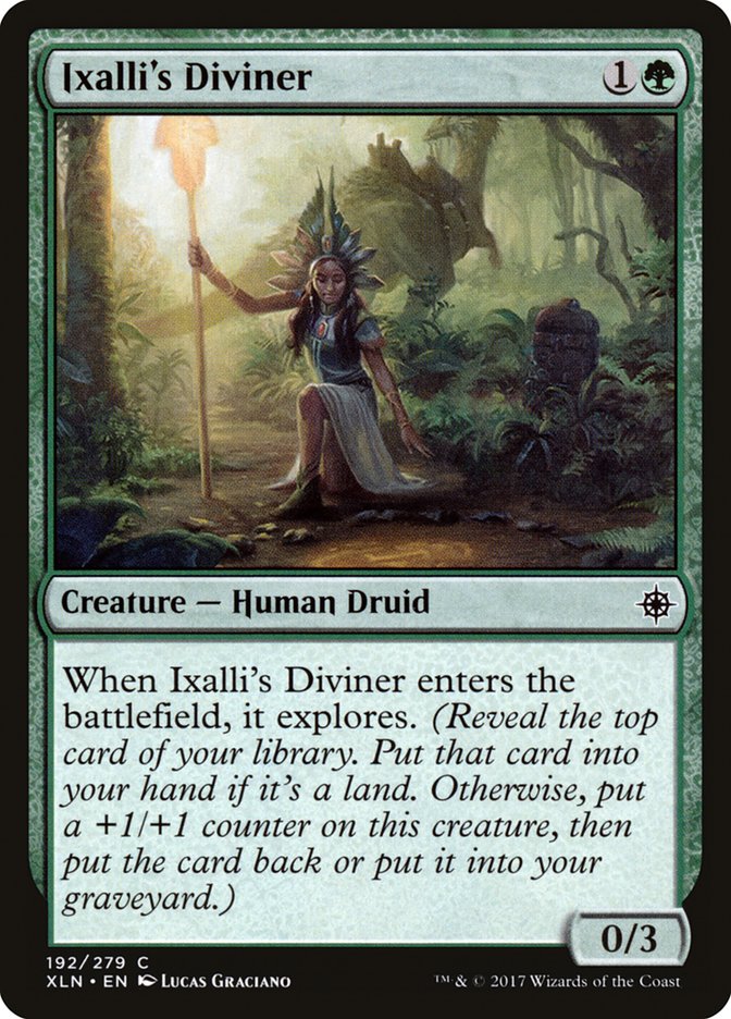 Ixalli's Diviner [Ixalan] - Magic: The Gathering - Card Brawlers | Quebec | Canada |