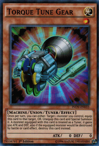 Torque Tune Gear [INOV-EN033] Super Rare - Yu-Gi-Oh! - Card Brawlers | Quebec | Canada |