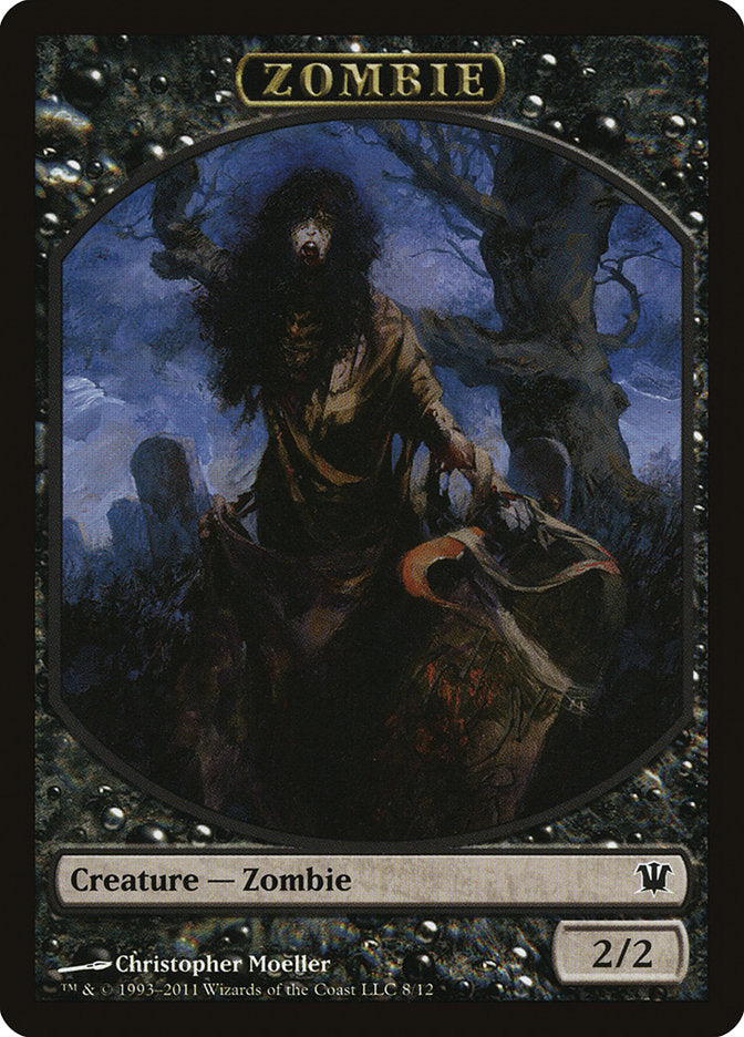 Zombie Token (8/12) [Innistrad Tokens] - Magic: The Gathering - Card Brawlers | Quebec | Canada |