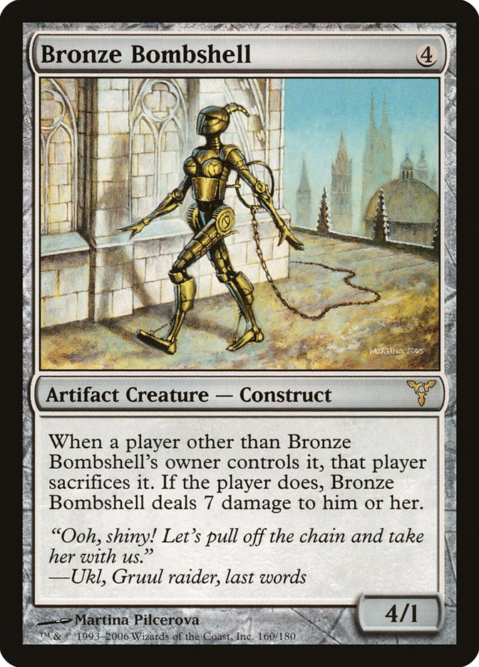 Bronze Bombshell [Dissension] - Magic: The Gathering - Card Brawlers | Quebec | Canada |
