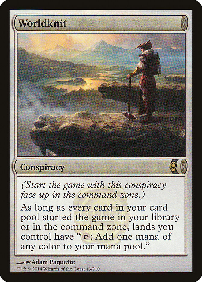 Worldknit [Conspiracy] - Magic: The Gathering - Card Brawlers | Quebec | Canada |