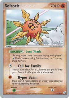 Solrock (25/92) (Suns & Moons - Miska Saari) [World Championships 2006] - Pokémon - Card Brawlers | Quebec | Canada |