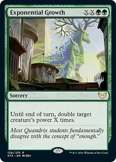 Exponential Growth (Promo Pack) [Strixhaven: School of Mages Promos] - Magic: The Gathering - Card Brawlers | Quebec | Canada |