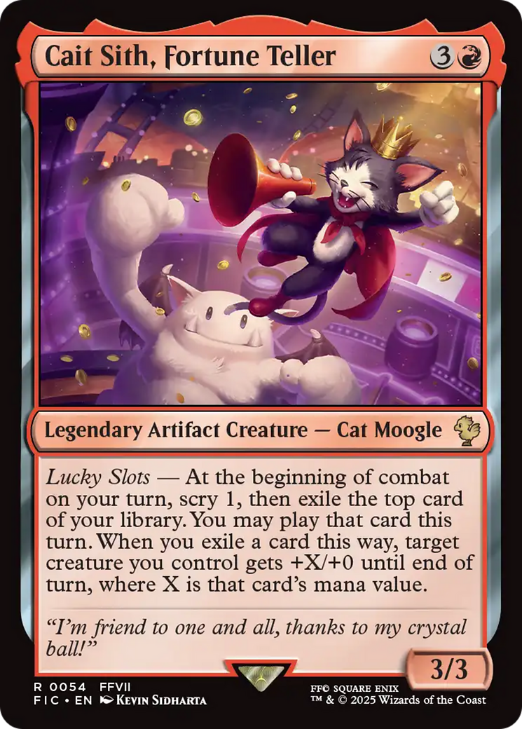 Cait Sith, Fortune Teller [FINAL FANTASY Commander] - Magic: The Gathering - Card Brawlers | Quebec | Canada |
