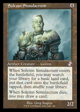 Solemn Simulacrum (Timeshifted) [Time Spiral Remastered] - Magic: The Gathering - Card Brawlers | Quebec | Canada |