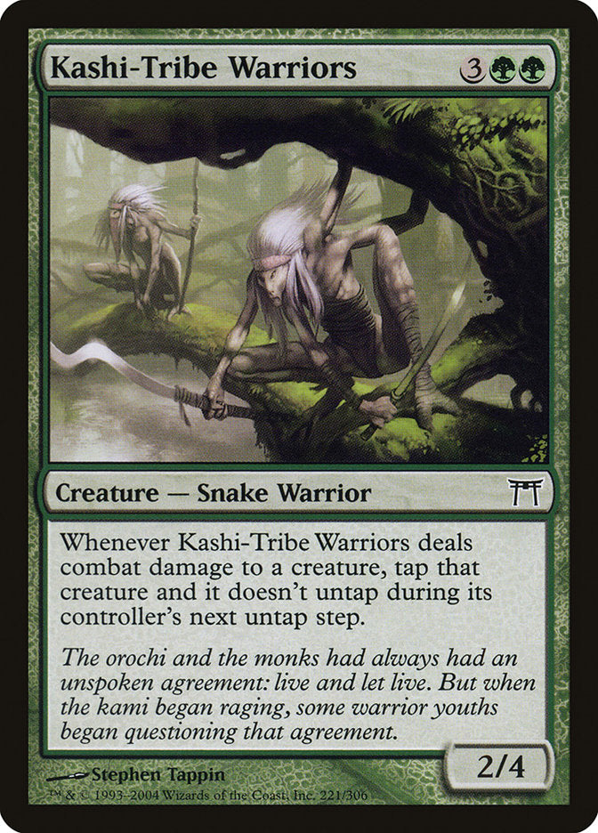 Kashi-Tribe Warriors [Champions of Kamigawa] - Magic: The Gathering - Card Brawlers | Quebec | Canada |