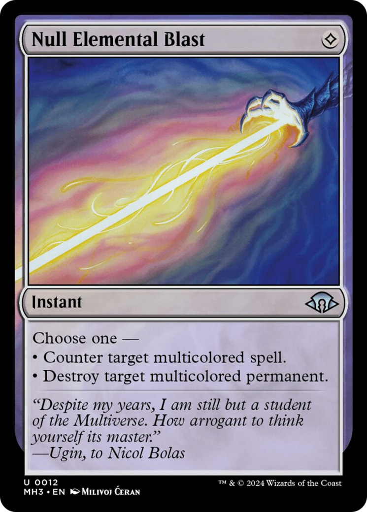 Null Elemental Blast [Modern Horizons 3] - Magic: The Gathering - Card Brawlers | Quebec | Canada |
