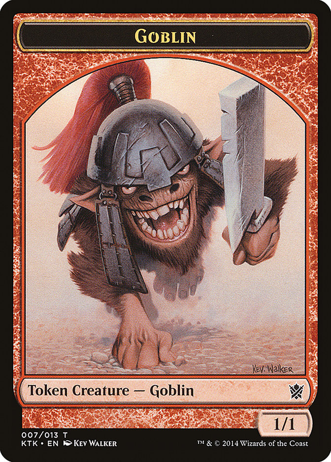 Goblin Token [Khans of Tarkir Tokens] - Magic: The Gathering - Card Brawlers | Quebec | Canada |
