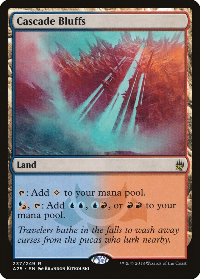 Cascade Bluffs [Masters 25] - Magic: The Gathering - Card Brawlers | Quebec | Canada |