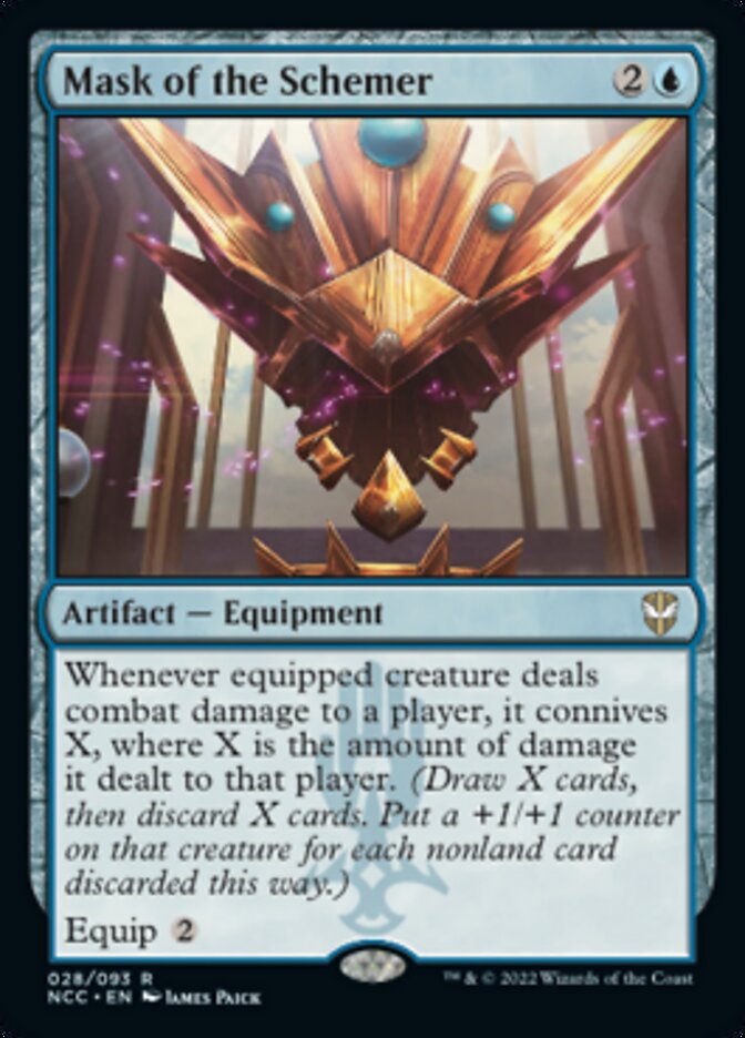 Mask of the Schemer [Streets of New Capenna Commander] - Magic: The Gathering - Card Brawlers | Quebec | Canada |