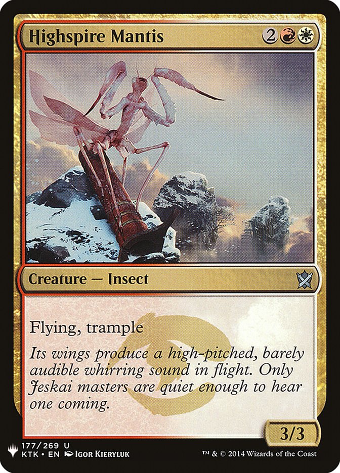 Highspire Mantis [Mystery Booster] - Magic: The Gathering - Card Brawlers | Quebec | Canada |