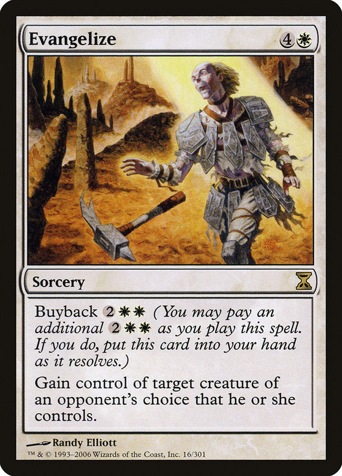 Evangelize [Time Spiral] - Magic: The Gathering - Card Brawlers | Quebec | Canada |