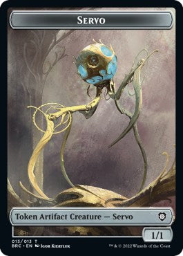 Myr // Servo Double-Sided Token [The Brothers' War Commander Tokens] - Magic: The Gathering - Card Brawlers | Quebec | Canada |