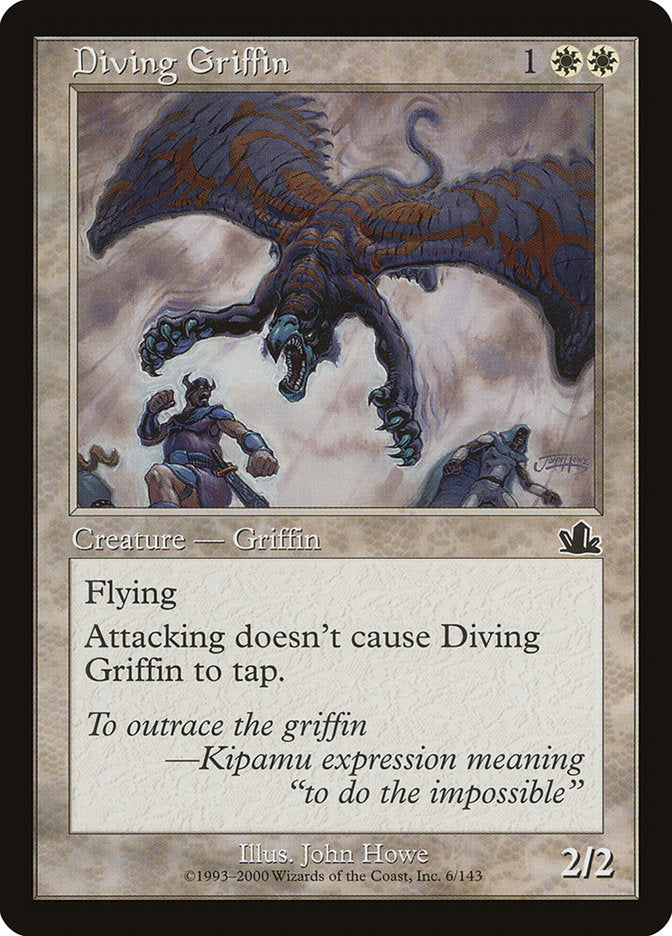 Diving Griffin [Prophecy] - Magic: The Gathering - Card Brawlers | Quebec | Canada |
