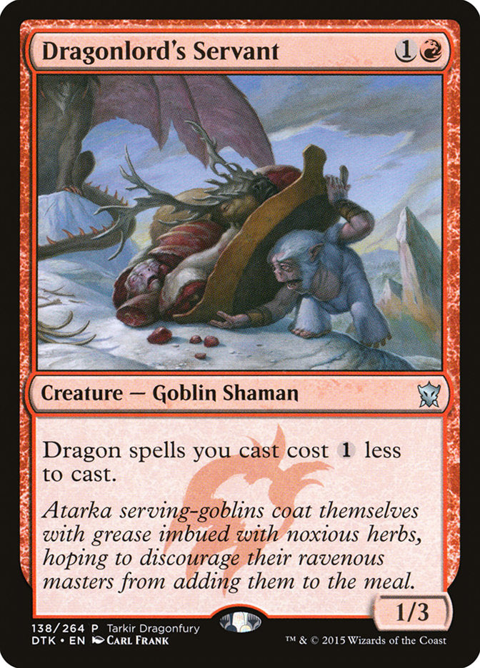 Dragonlord's Servant [Tarkir Dragonfury] - Magic: The Gathering - Card Brawlers | Quebec | Canada |