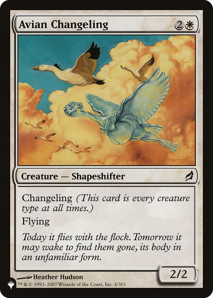 Avian Changeling [The List] - Magic: The Gathering - Card Brawlers | Quebec | Canada |