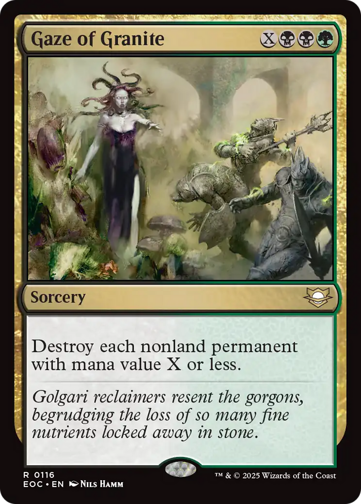 Gaze of Granite [Edge of Eternities Commander] - Magic: The Gathering - Card Brawlers | Quebec | Canada |