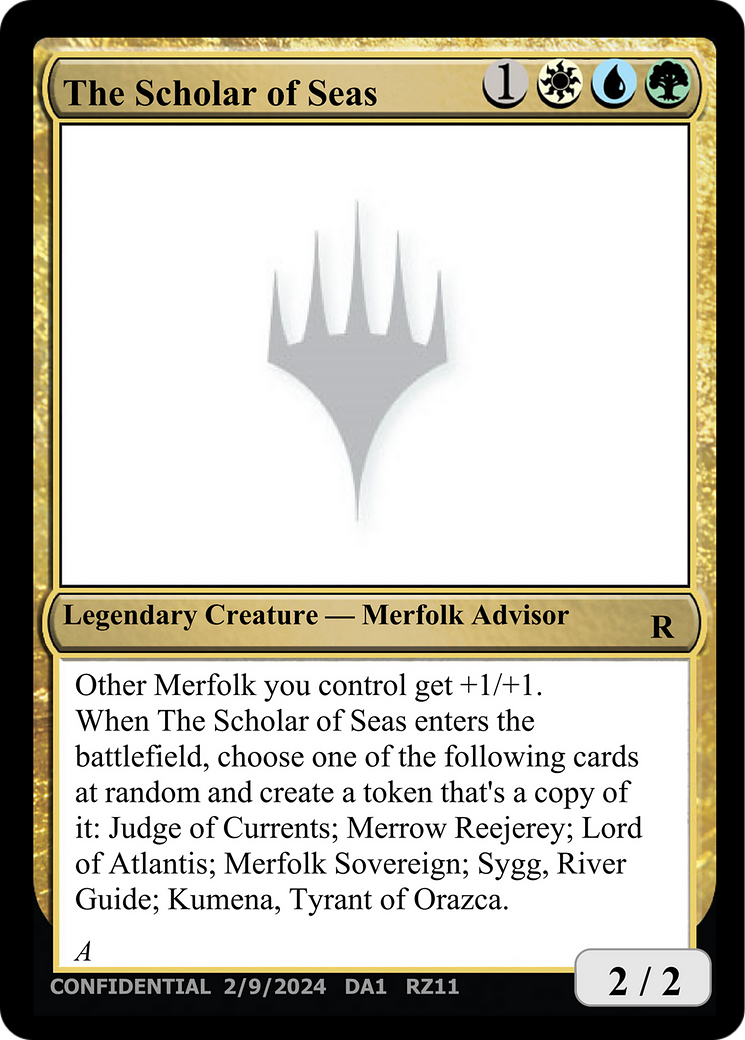 The Scholar of Seas [Unknown Event] - Magic: The Gathering - Card Brawlers | Quebec | Canada |