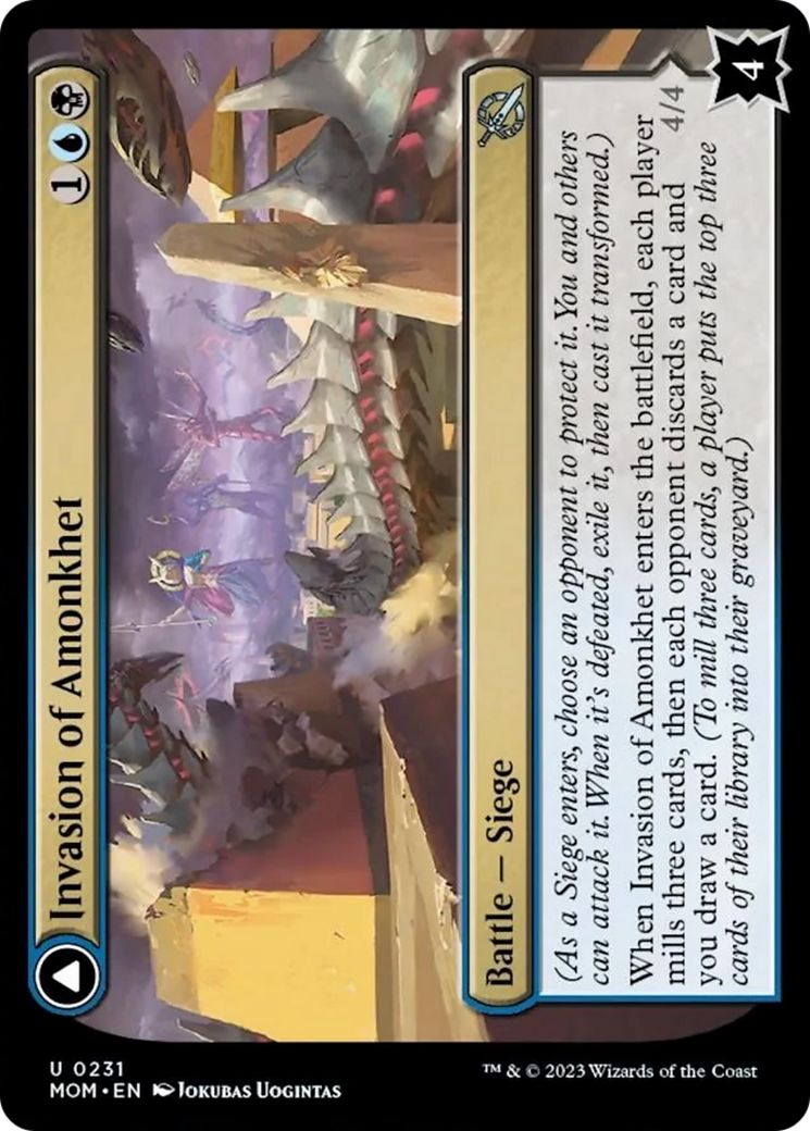 Invasion of Amonkhet // Lazotep Convert [March of the Machine] - Magic: The Gathering - Card Brawlers | Quebec | Canada |