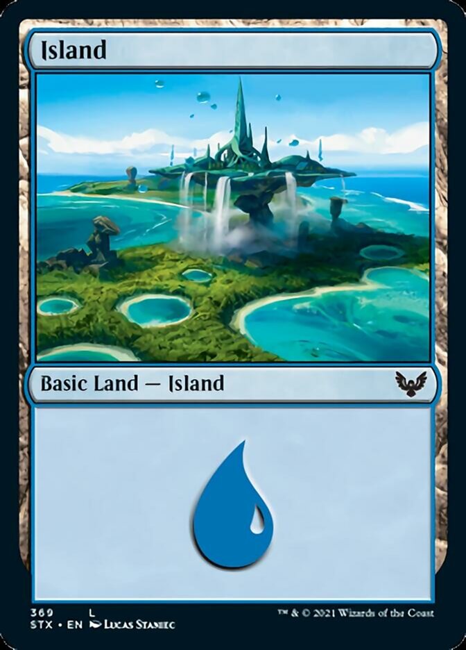 Island (369) [Strixhaven: School of Mages] - Magic: The Gathering - Card Brawlers | Quebec | Canada |