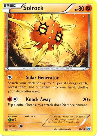 Solrock (12/30) [XY: Trainer Kit 2 - Latios] - Card Brawlers | Quebec | Canada | Yu-Gi-Oh!