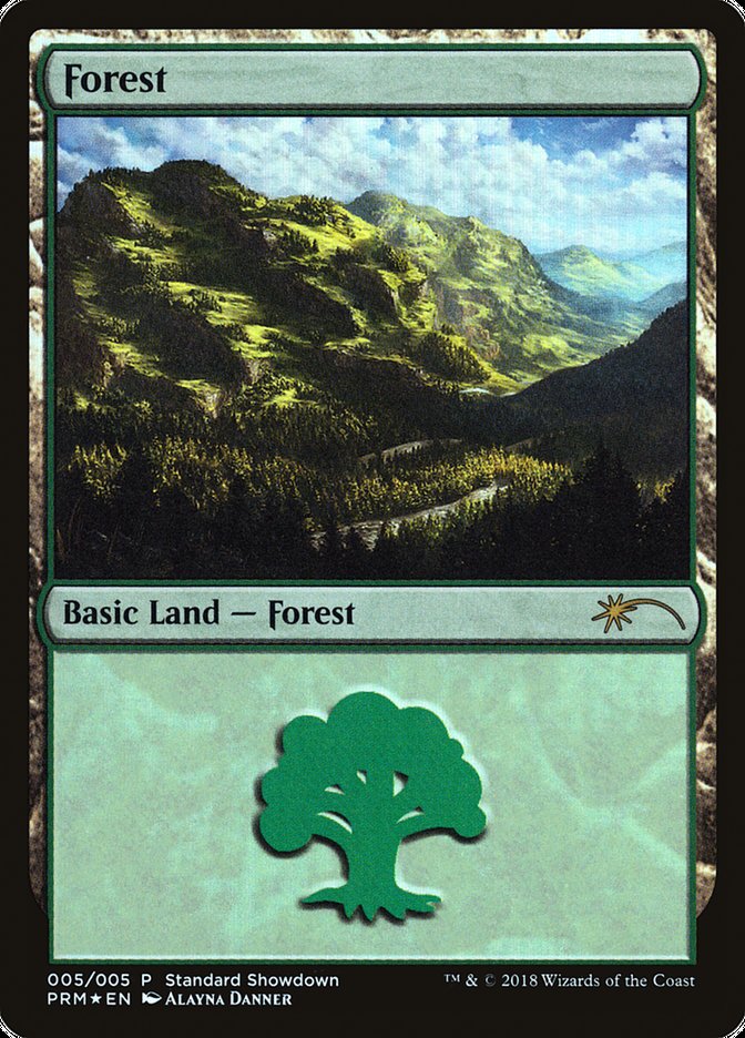 Forest (Alayna Danner) [Standard Showdown Promos] - Magic: The Gathering - Card Brawlers | Quebec | Canada |