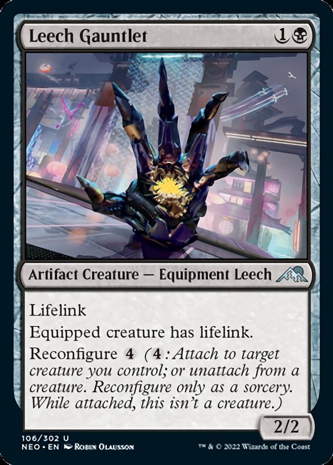 Leech Gauntlet [Kamigawa: Neon Dynasty] - Magic: The Gathering - Card Brawlers | Quebec | Canada |