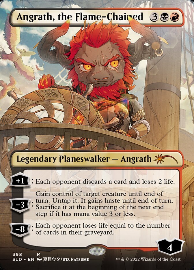 Angrath, the Flame-Chained (Borderless) [Secret Lair Drop Series] - Magic: The Gathering - Card Brawlers | Quebec | Canada |