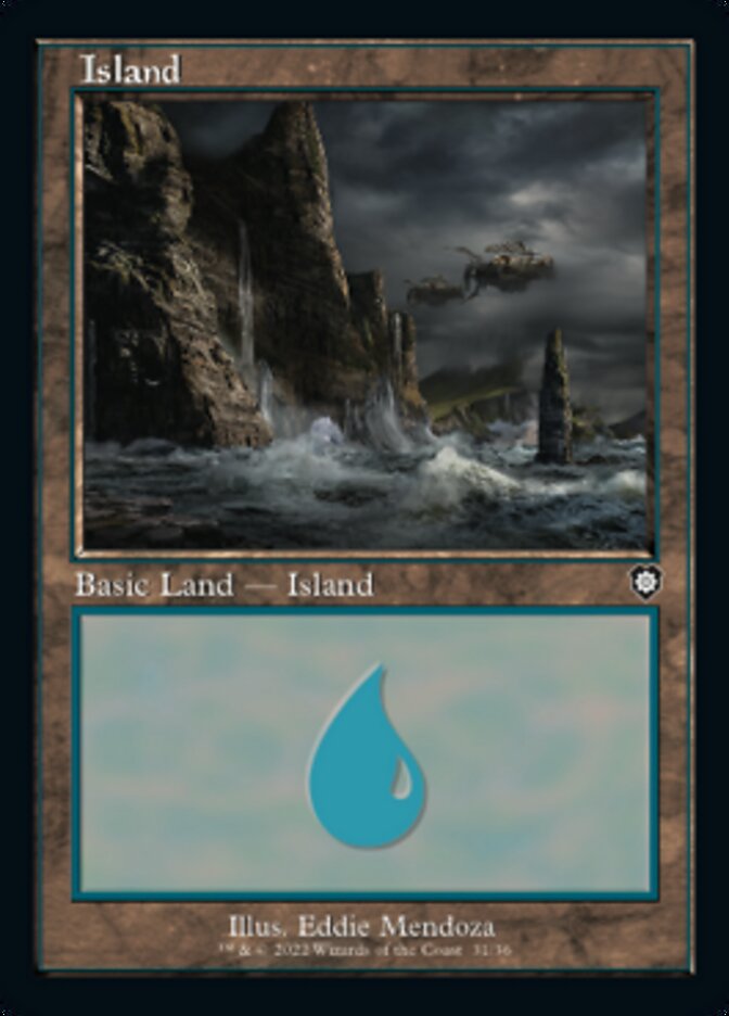 Island (031) (Retro) [The Brothers' War Commander] - Magic: The Gathering - Card Brawlers | Quebec | Canada |