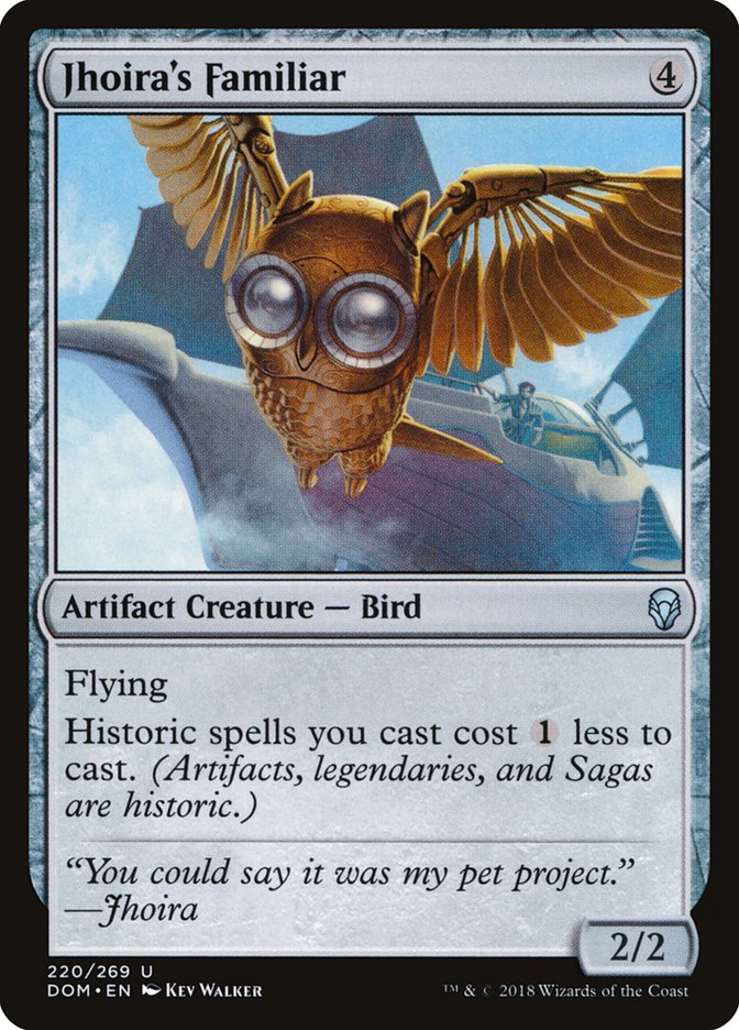 Jhoira's Familiar [Dominaria] - Magic: The Gathering - Card Brawlers | Quebec | Canada |