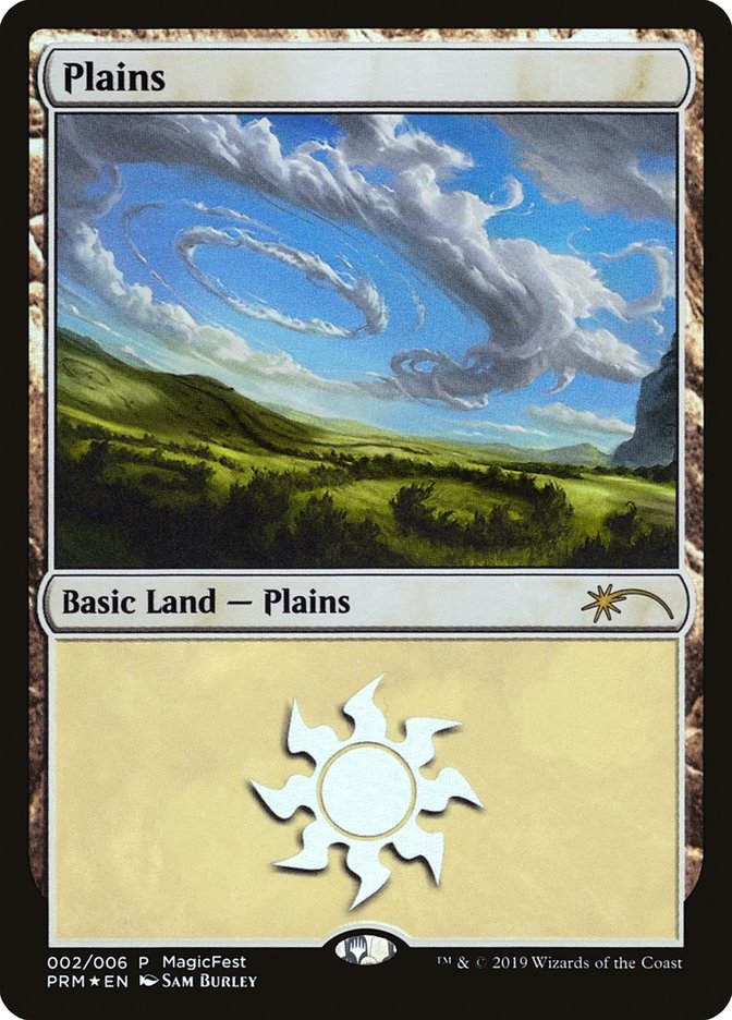 Plains (2019) [MagicFest 2019] - Magic: The Gathering - Card Brawlers | Quebec | Canada |