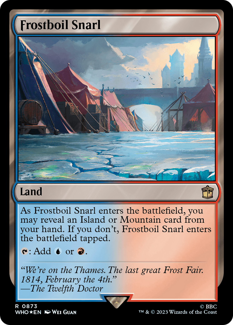 Frostboil Snarl (Surge Foil) [Doctor Who] - Magic: The Gathering - Card Brawlers | Quebec | Canada |