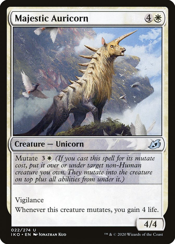 Majestic Auricorn [Ikoria: Lair of Behemoths] - Magic: The Gathering - Card Brawlers | Quebec | Canada |