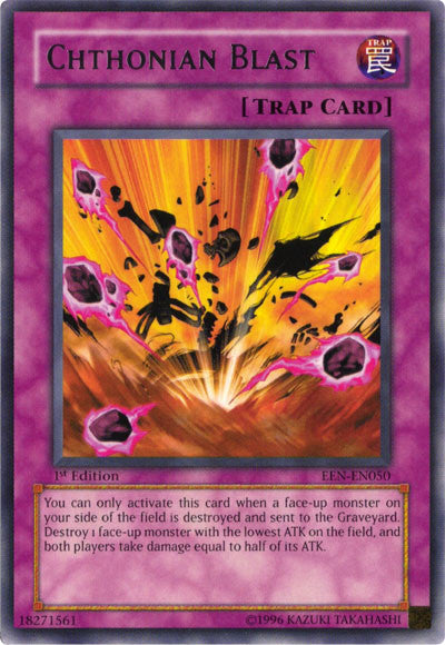 Chthonian Blast [EEN-EN050] Rare - Yu-Gi-Oh! - Card Brawlers | Quebec | Canada |