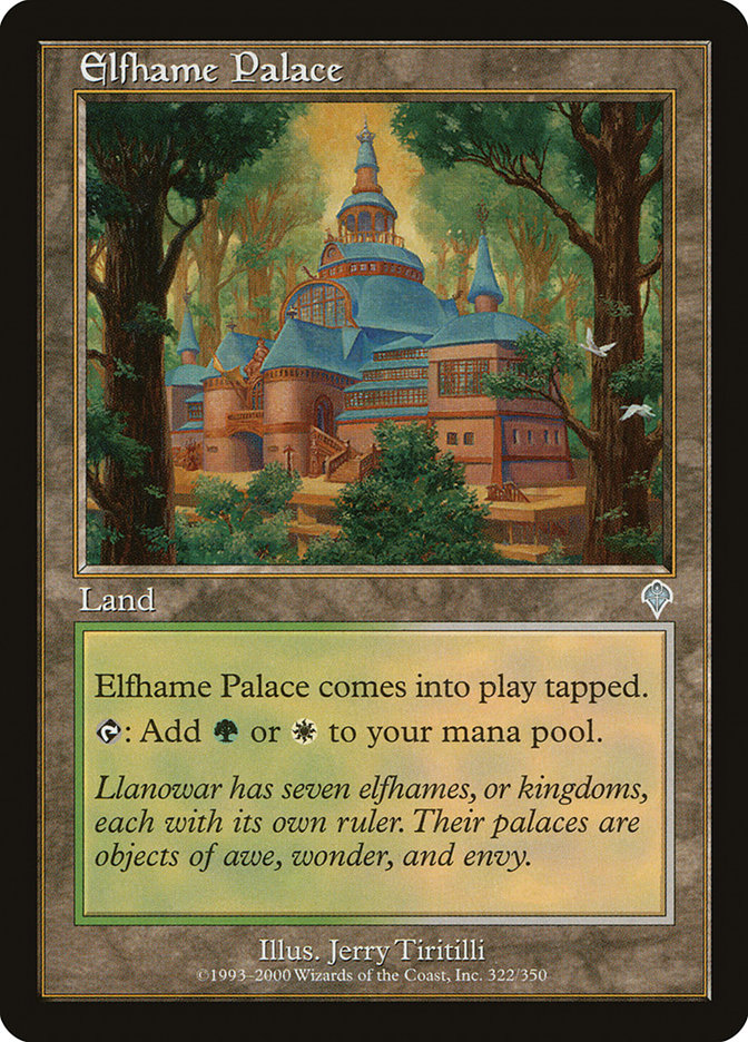 Elfhame Palace [Invasion] - Magic: The Gathering - Card Brawlers | Quebec | Canada |