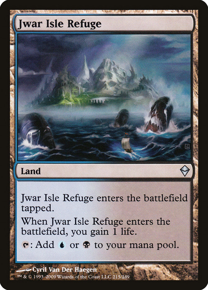 Jwar Isle Refuge [Zendikar] - Magic: The Gathering - Card Brawlers | Quebec | Canada |