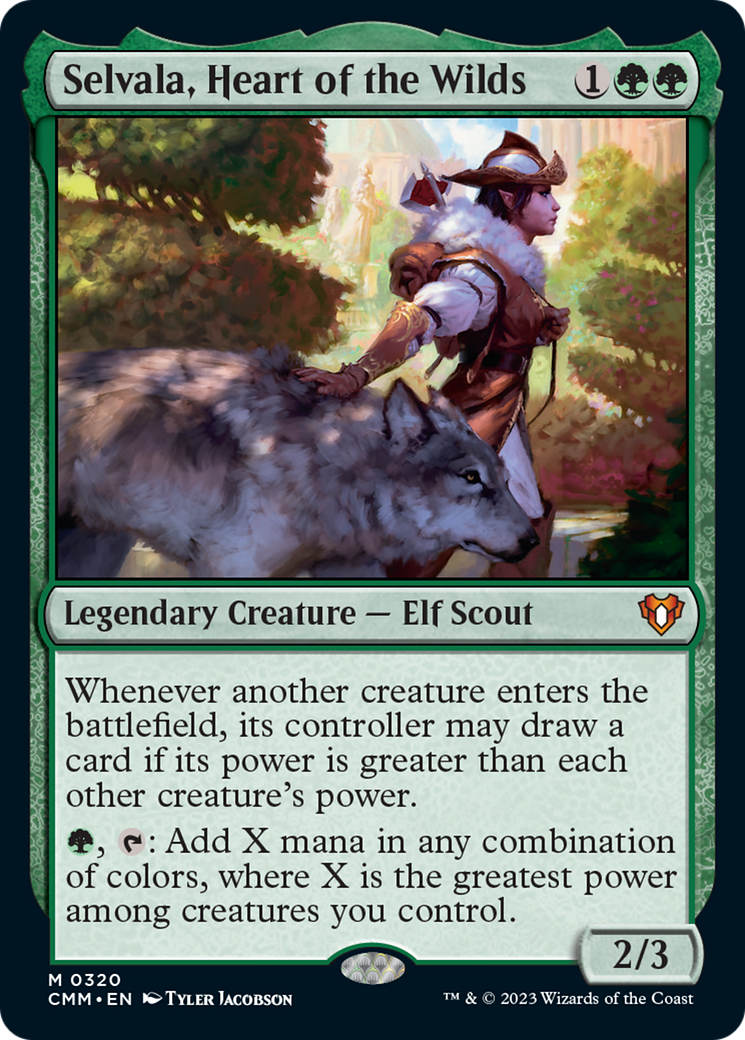 Selvala, Heart of the Wilds [Commander Masters] - Magic: The Gathering - Card Brawlers | Quebec | Canada |