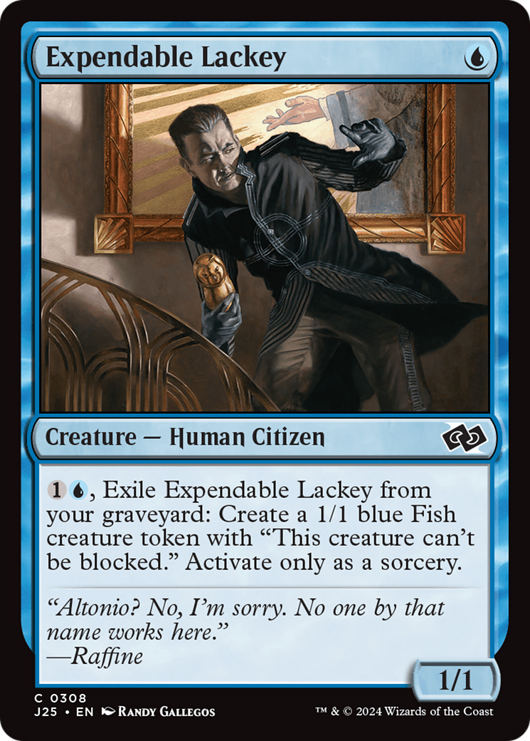 Expendable Lackey [Foundations Jumpstart] - Magic: The Gathering - Card Brawlers | Quebec | Canada |