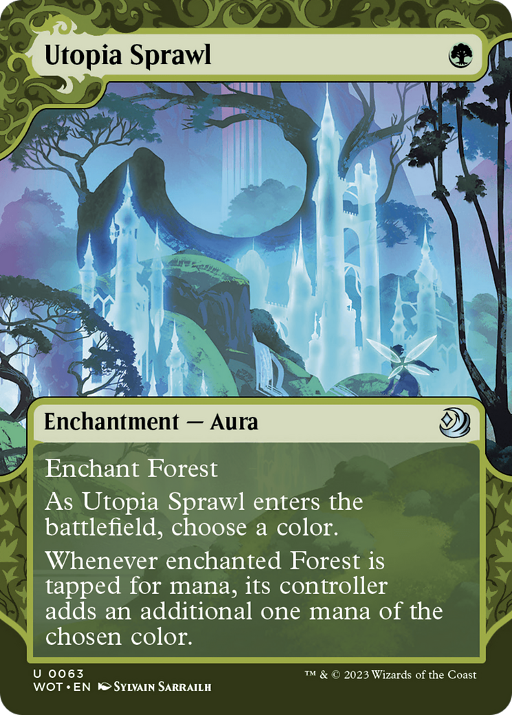 Utopia Sprawl [Wilds of Eldraine: Enchanting Tales] - Magic: The Gathering - Card Brawlers | Quebec | Canada |