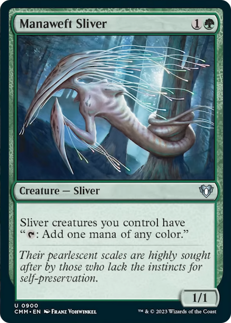 Manaweft Sliver [Commander Masters] - Magic: The Gathering - Card Brawlers | Quebec | Canada |