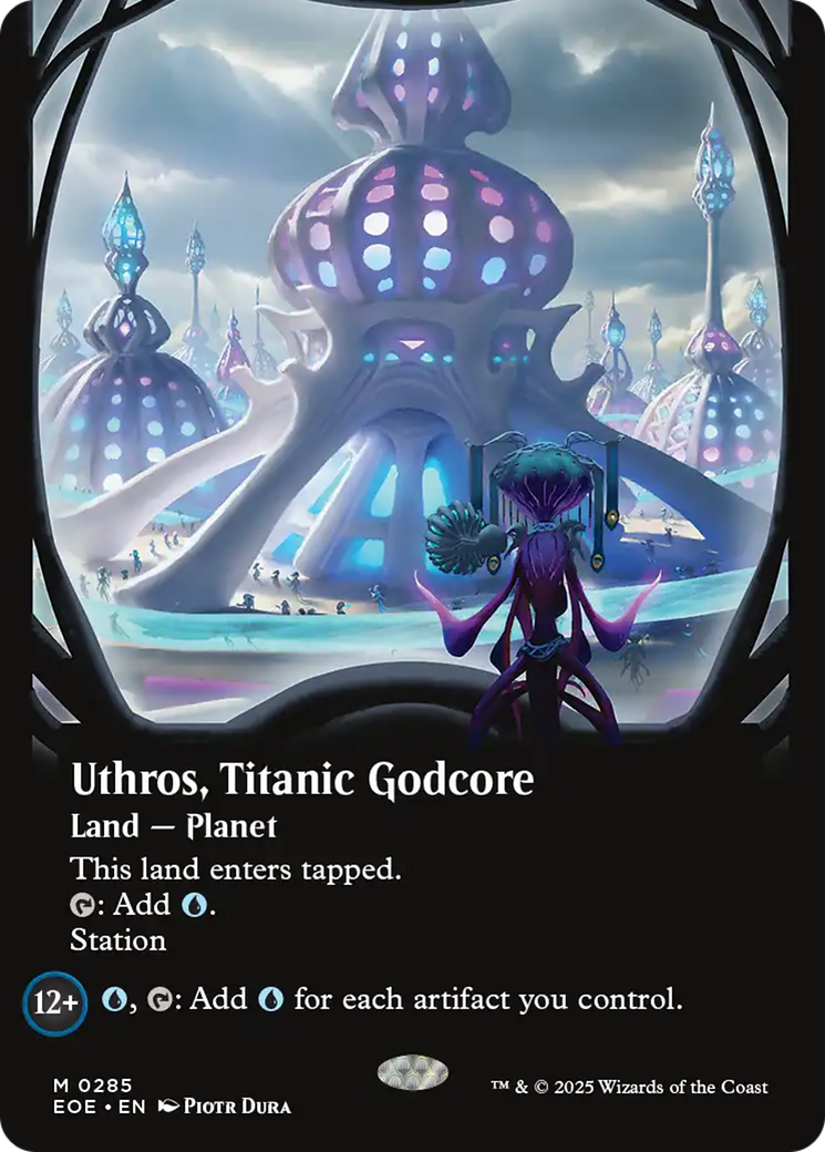 Uthros, Titanic Godcore (Borderless) [Edge of Eternities] - Magic: The Gathering - Card Brawlers | Quebec | Canada |