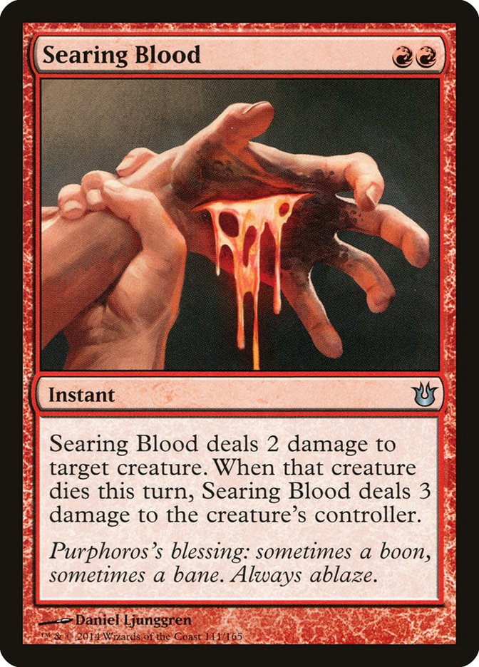 Searing Blood [Born of the Gods] - Magic: The Gathering - Card Brawlers | Quebec | Canada |