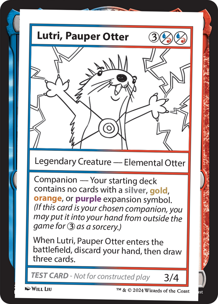 Lutri, Pauper Otter [Mystery Booster 2 Playtest Cards] - Magic: The Gathering - Card Brawlers | Quebec | Canada |