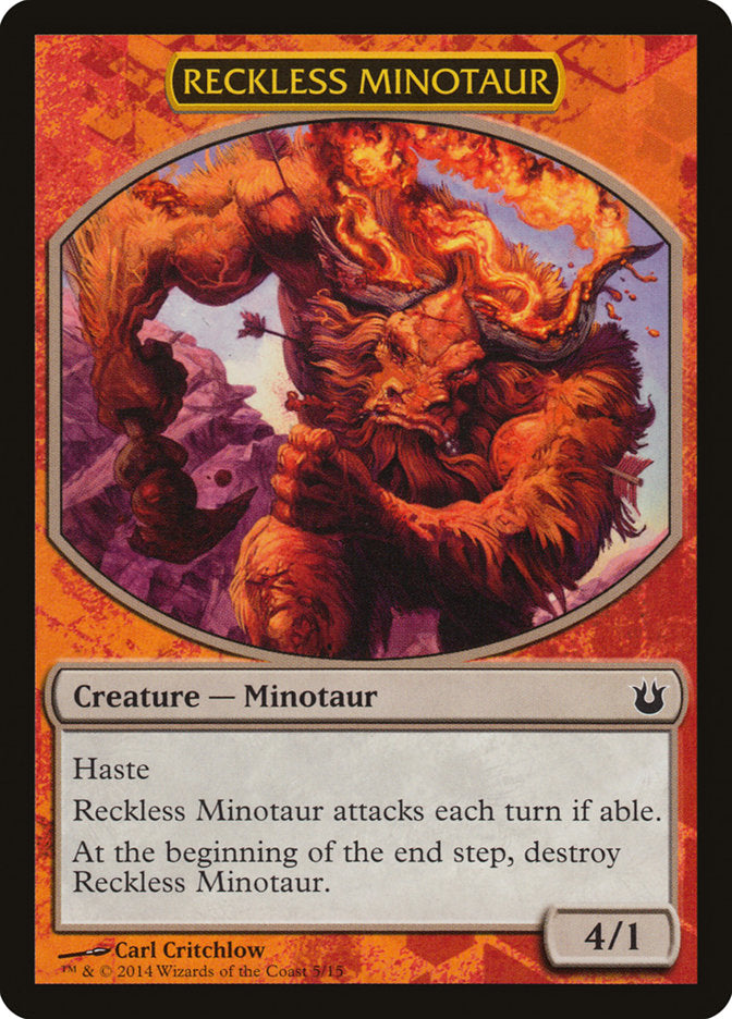 Reckless Minotaur [Born of the Gods Battle the Horde] - Magic: The Gathering - Card Brawlers | Quebec | Canada |