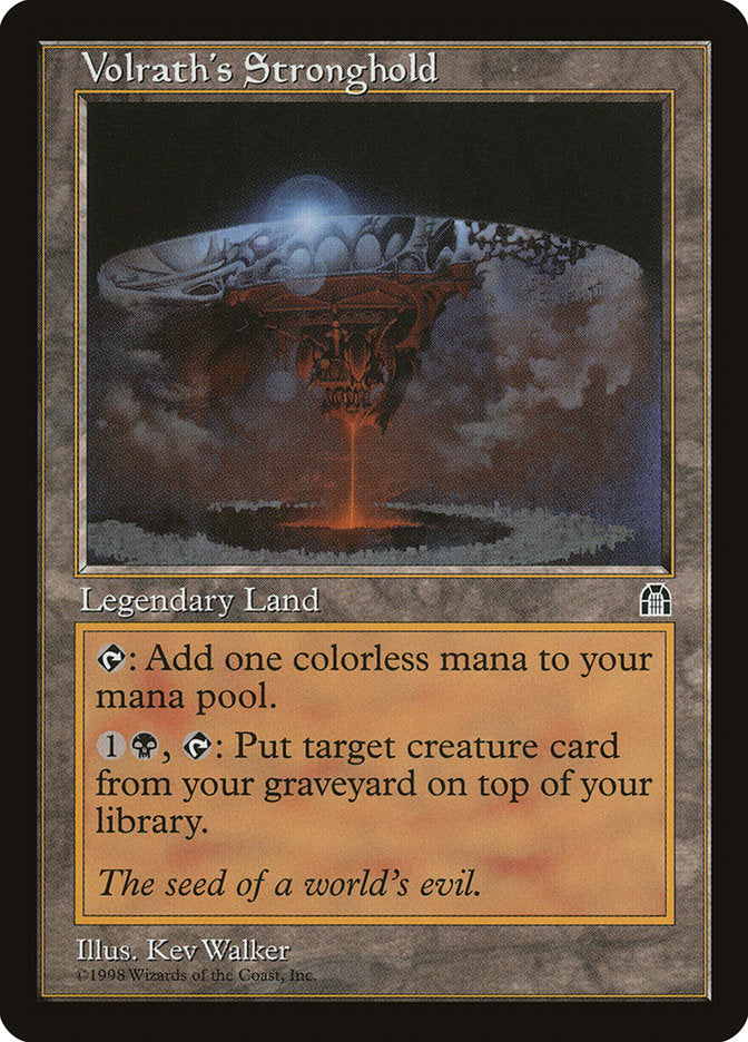 Volrath's Stronghold [Stronghold] - Magic: The Gathering - Card Brawlers | Quebec | Canada |