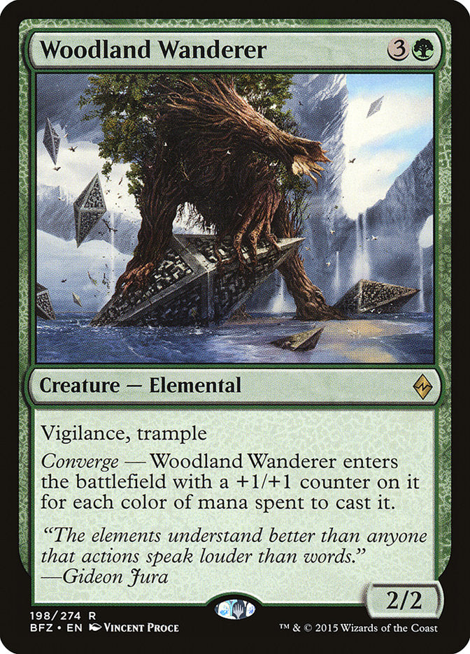 Woodland Wanderer [Battle for Zendikar] - Magic: The Gathering - Card Brawlers | Quebec | Canada |