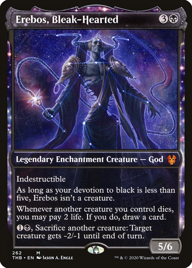 Erebos, Bleak-Hearted (Showcase) [Theros Beyond Death] - Magic: The Gathering - Card Brawlers | Quebec | Canada |