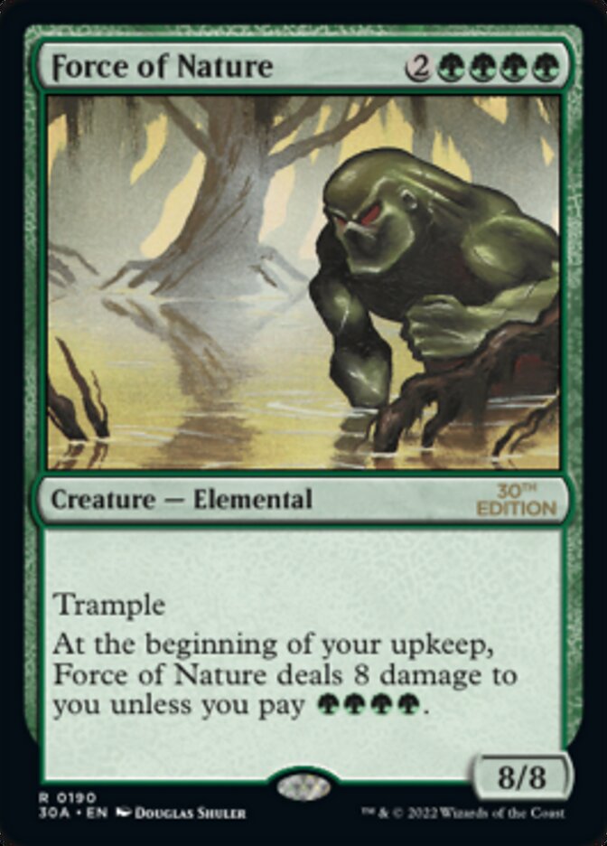 Force of Nature [30th Anniversary Edition] - Magic: The Gathering - Card Brawlers | Quebec | Canada |