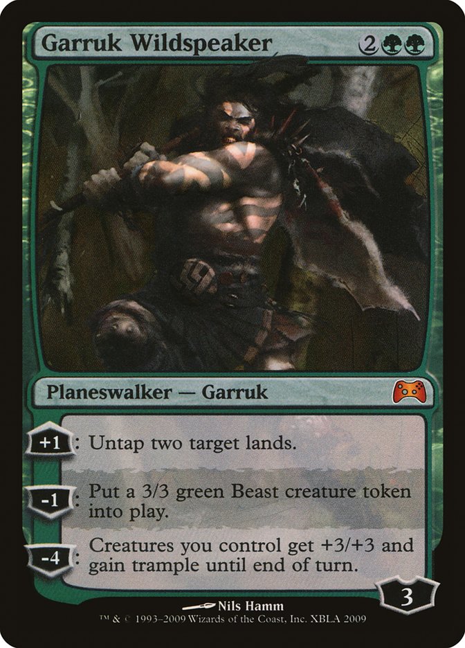 Garruk Wildspeaker (Duels of the Planeswalkers Promos) [Duels of the Planeswalkers Promos 2009] - Magic: The Gathering - Card Brawlers | Quebec | Canada |